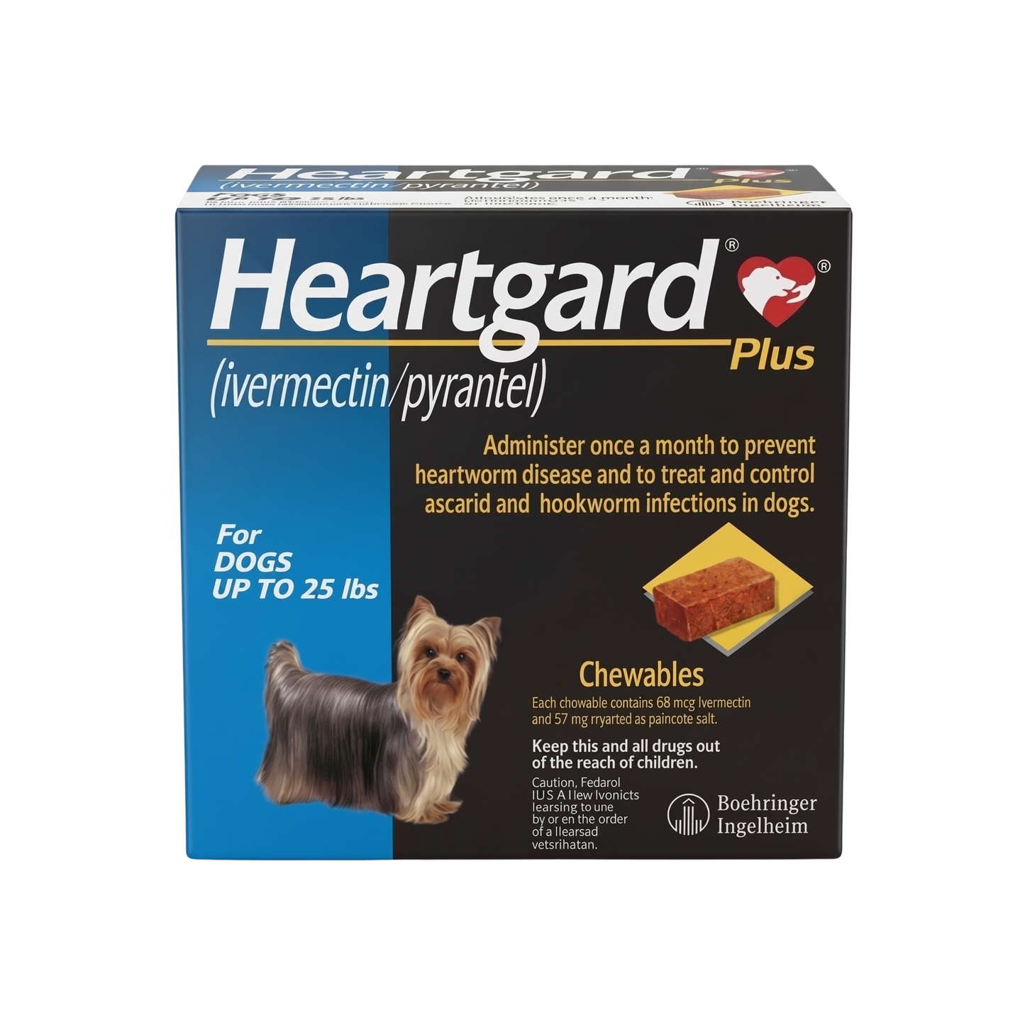 Heartgard Plus 68 Mg Azul Caja de 1 Tableta