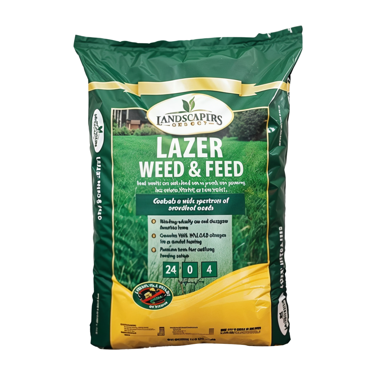 Fertilizante Herbicida para Cesped 24-0-4 16 Lb