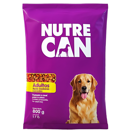 Alimento Seco Para Perros Adultos NutreCan Raza Mediana y Grande