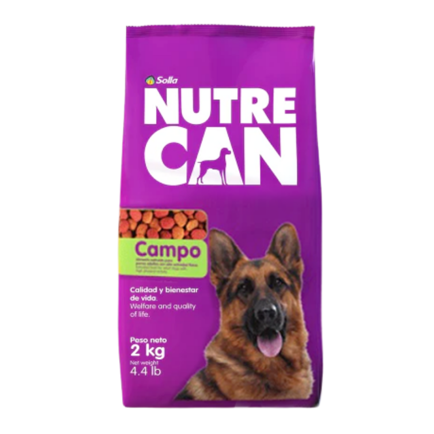 Alimento Seco Para Perros Adultos NutreCan Campo