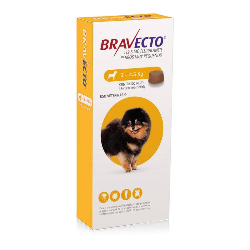 Desparasitante Externo Bravecto para Perro