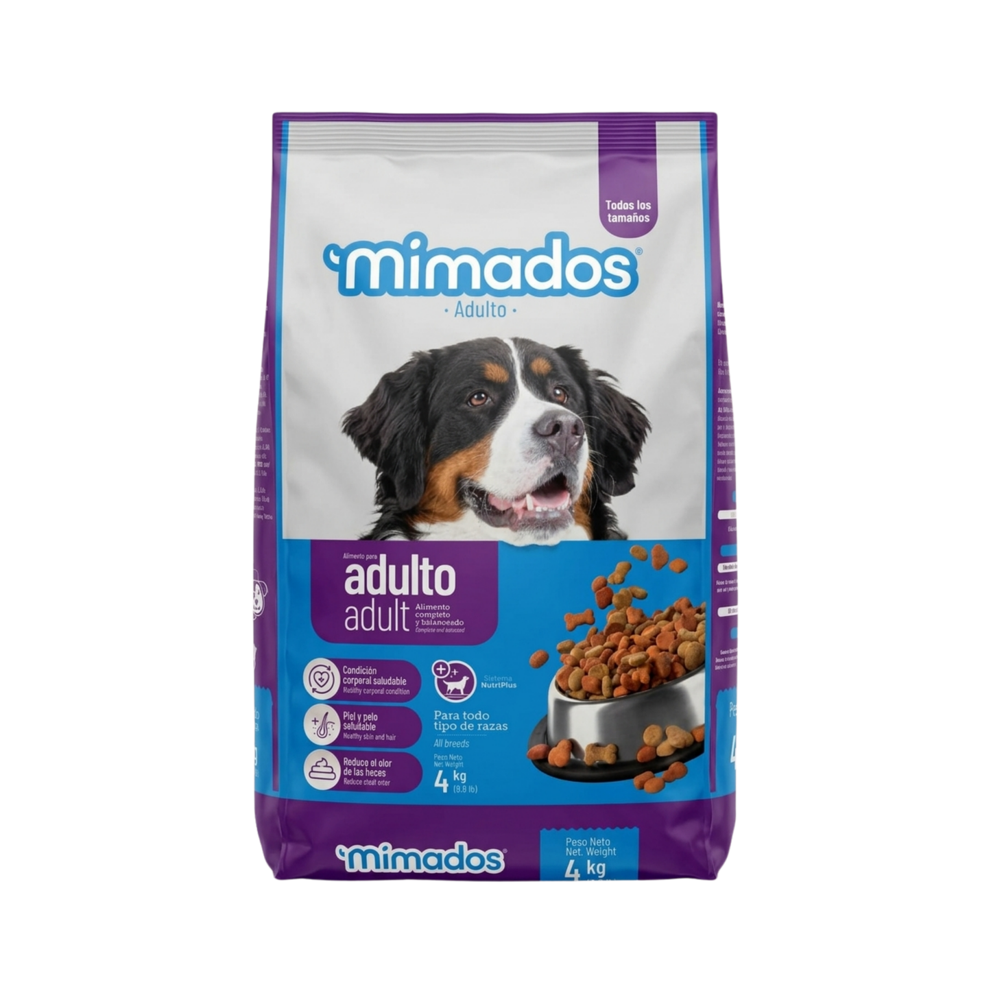 Alimento Seco Mimados Para Perro Adulto- 4KG