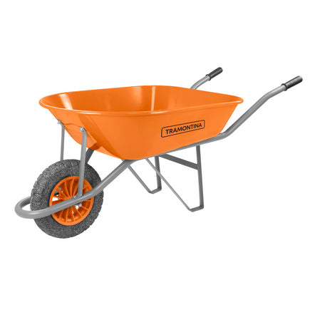 Carretilla de metal con mango metálico Tramontina