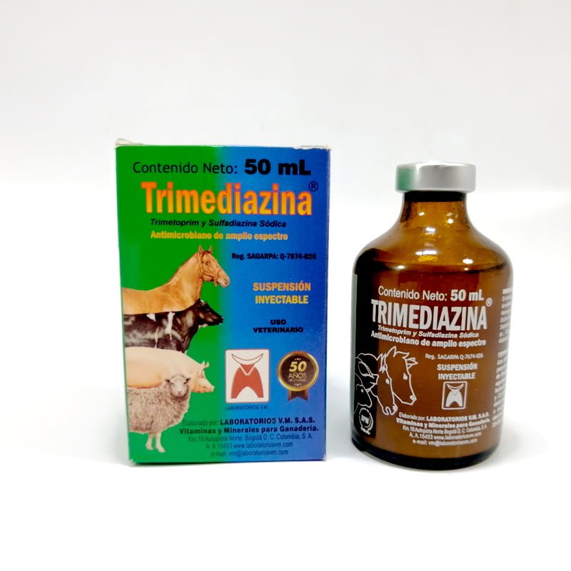 Trimediazina Inyectable - 50 ML