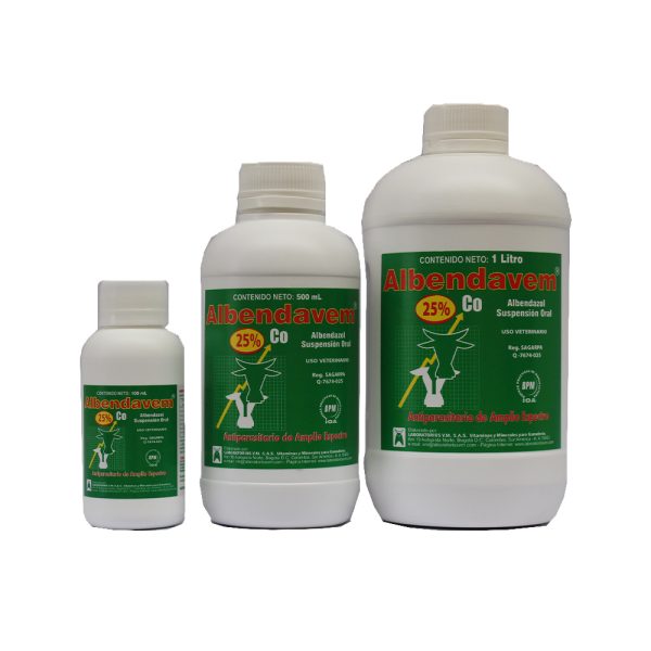 Albendavem 25% + Co 500 ML