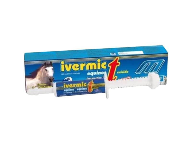 Ivermectina 1% + Praziq. 15% 12 G