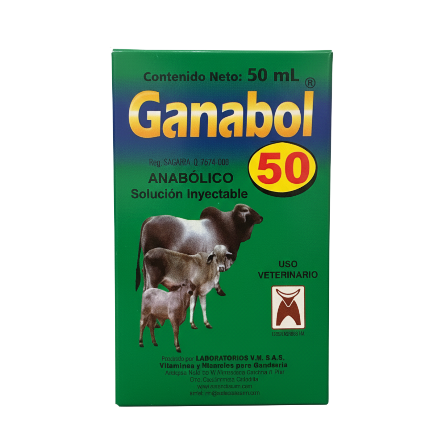Ganabol 50% Iny. 50ML