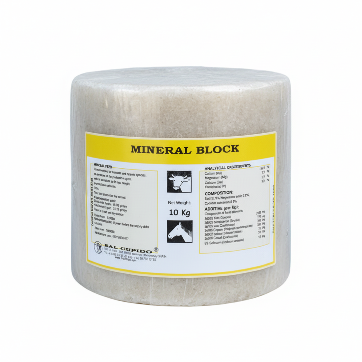 Bloque de Sal Cupido 10kg