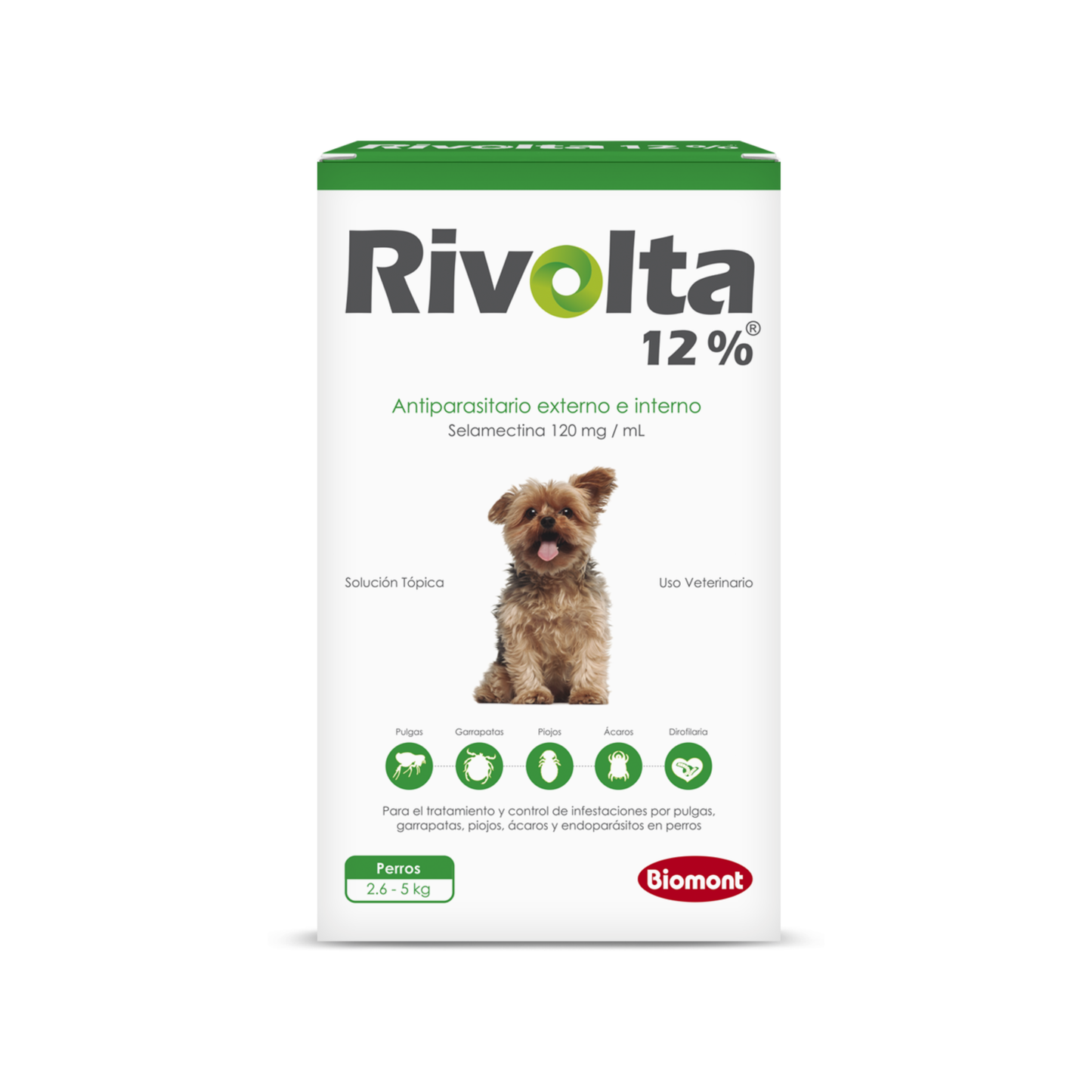 Rivolta 12 % x 0.25 ML / Pipeta Perros