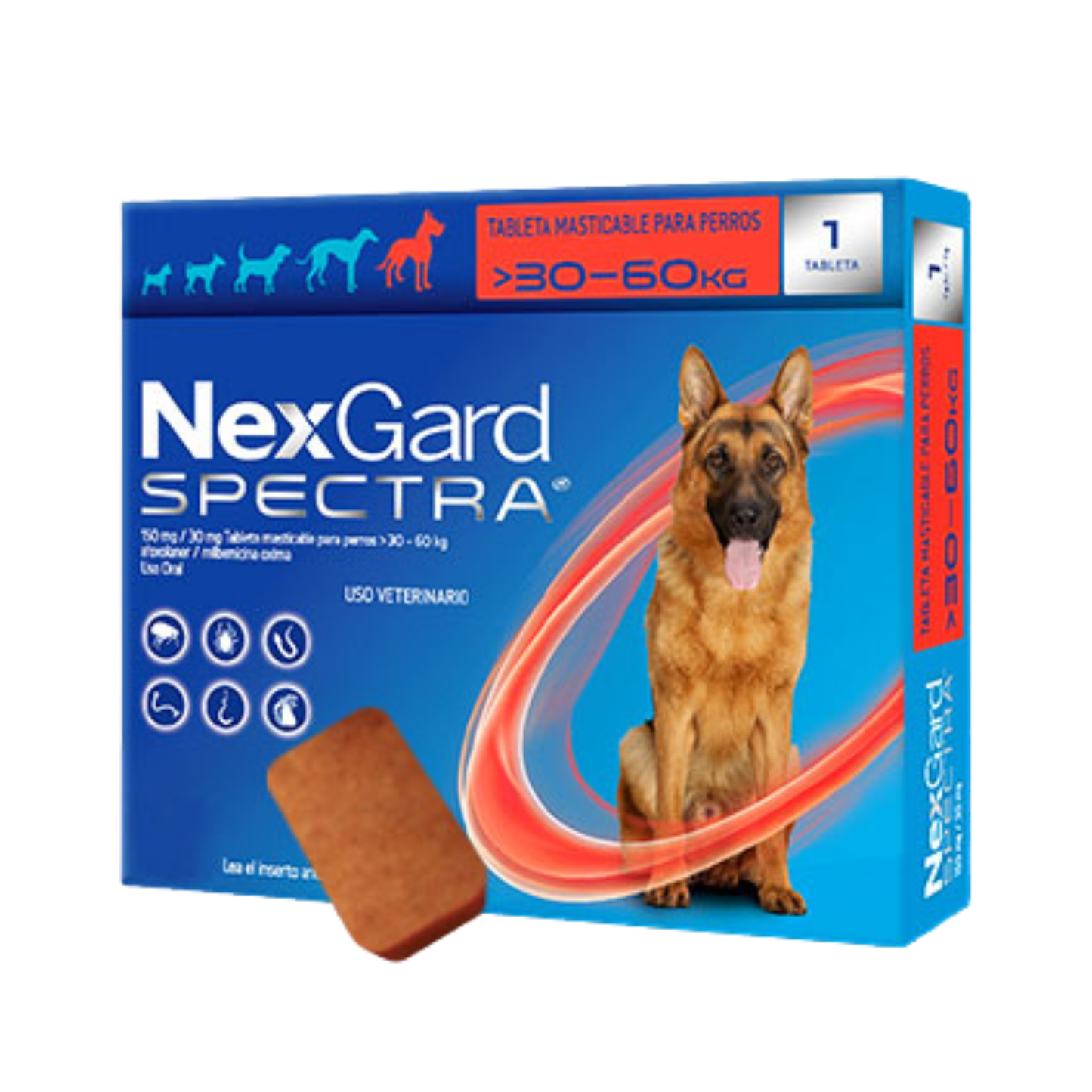 Desparasitante Interno y Externo para Perro Nexgard Spectra