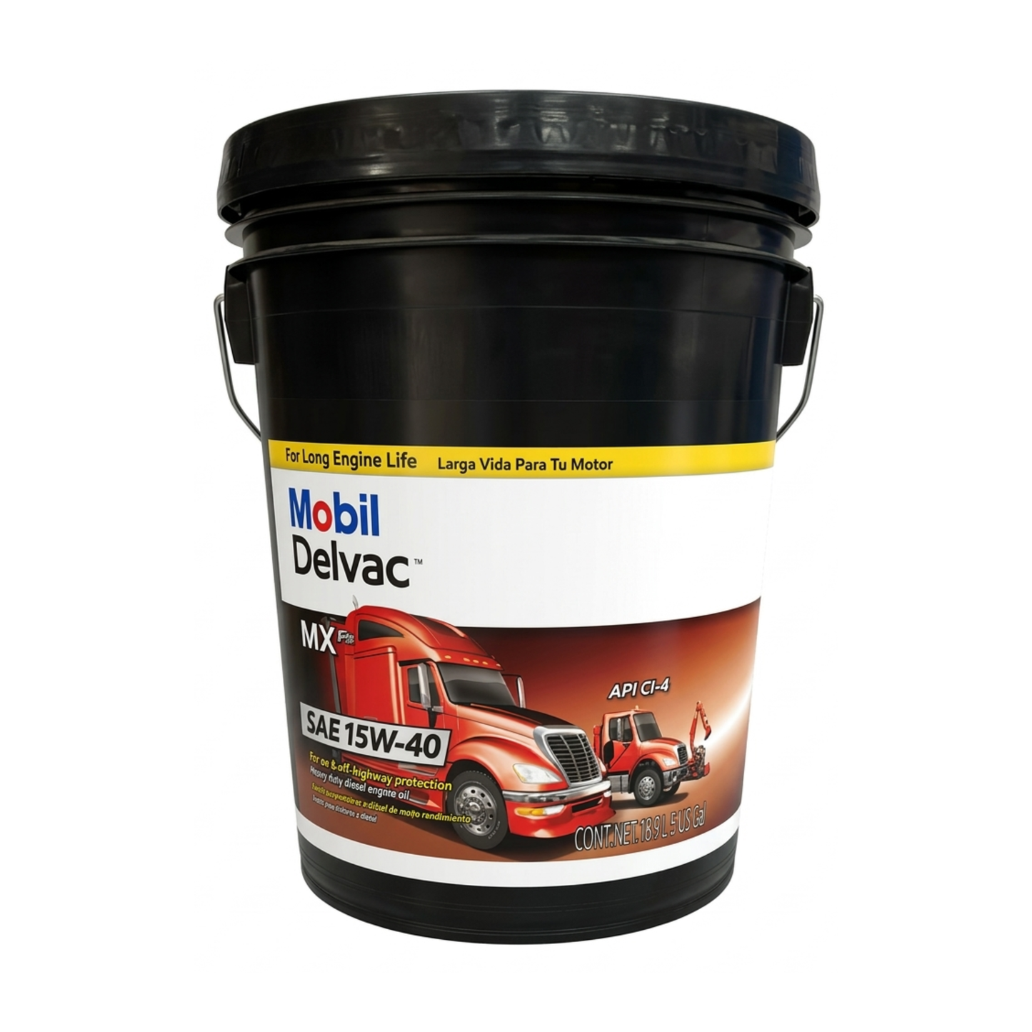 Aceite Mobil Delvac MX F2 15W40 CI4 5Gal