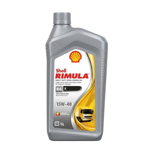 Aceite de Motor Shell Rimula 15W40 CK4 1/4