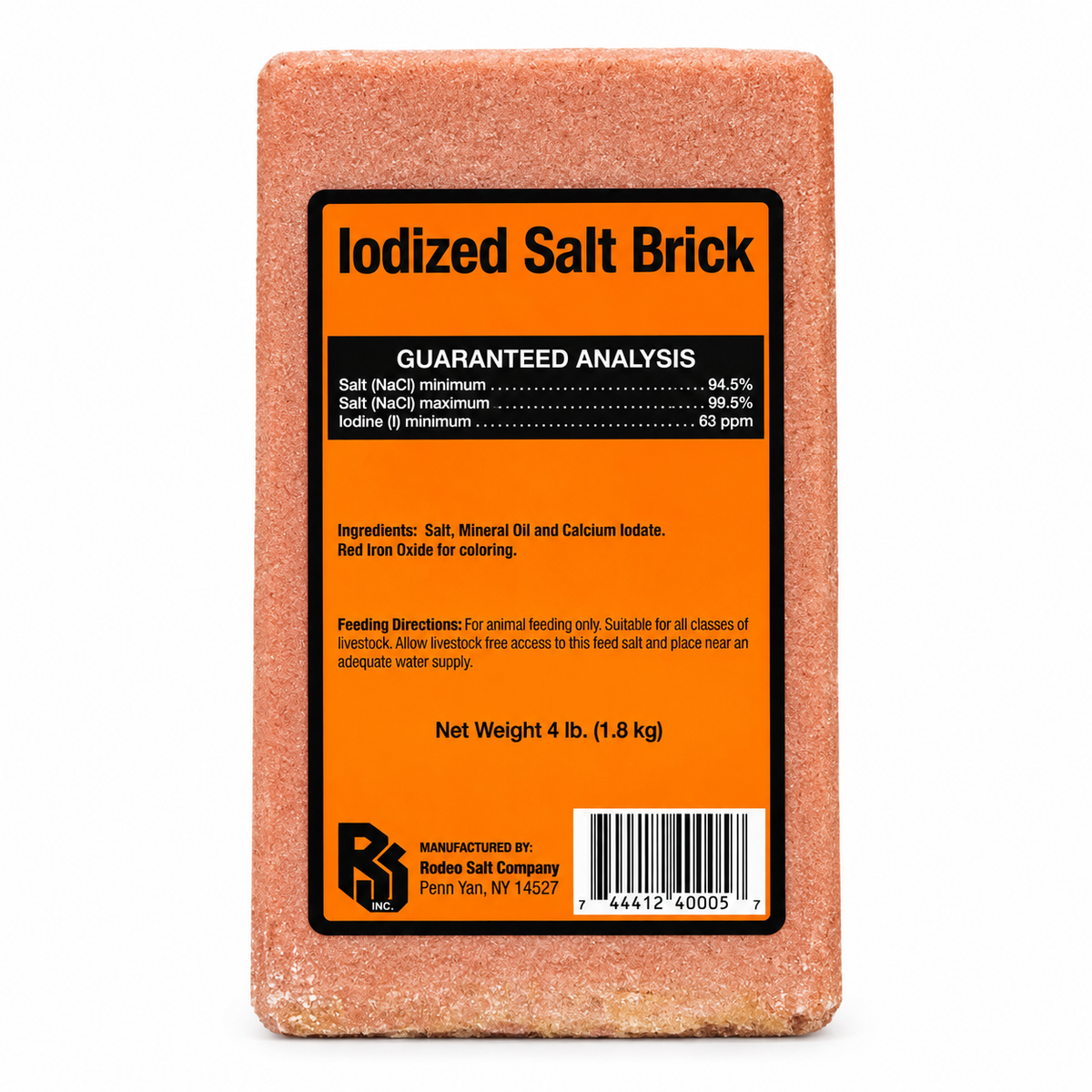 Bloque de sal yodada 4Lb