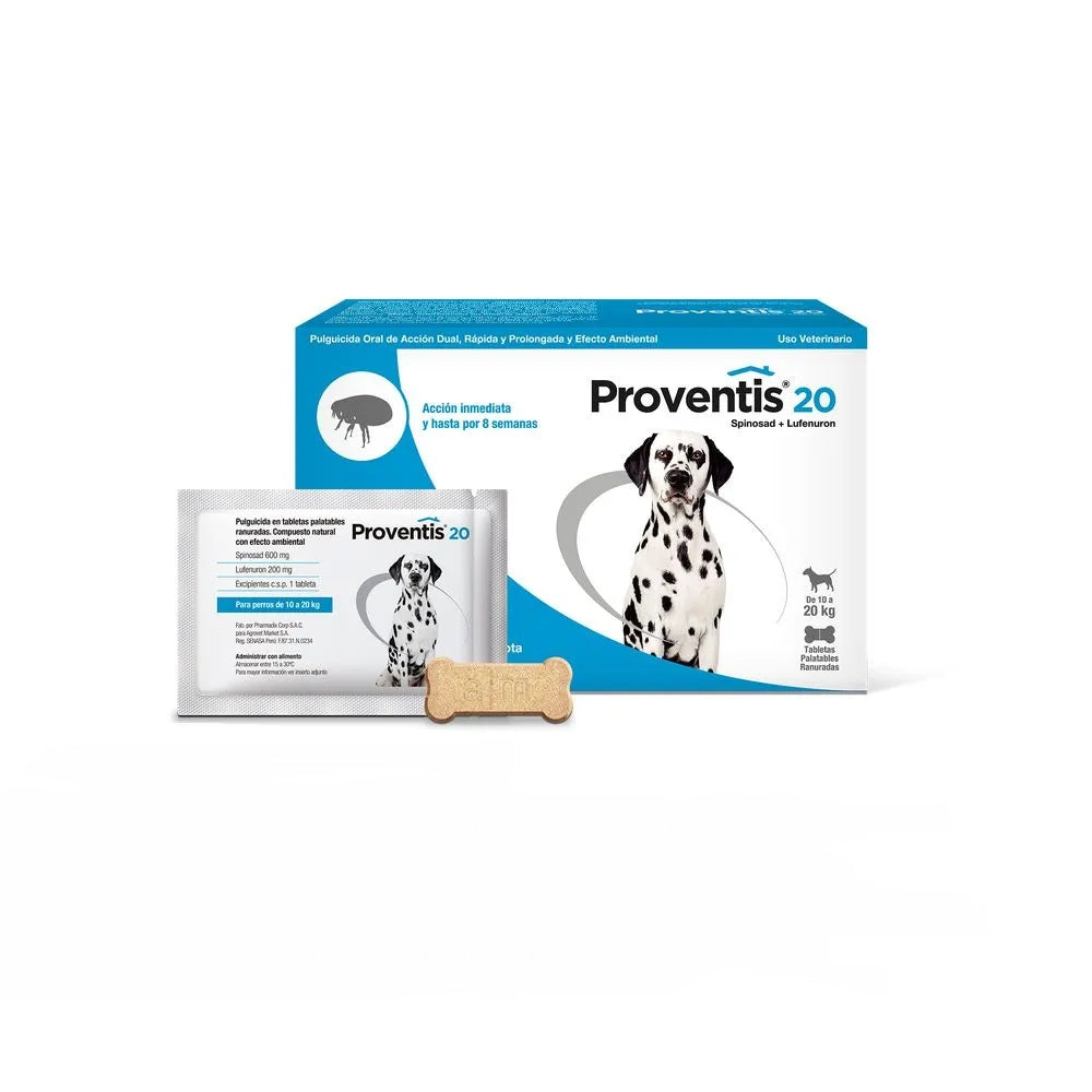 Proventis 20 Cj 6 Tabletas