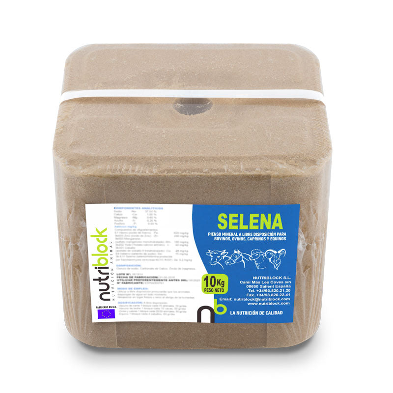 Bloque Mineral Selena Nutriblock 10kg