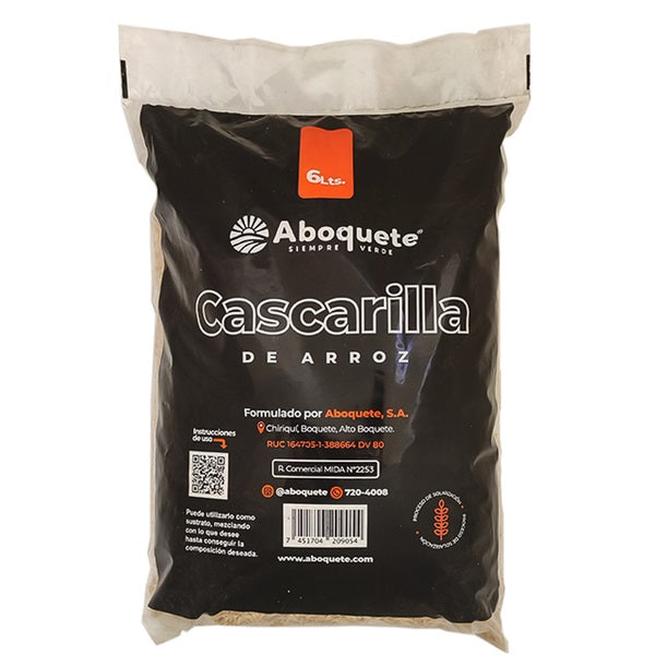 Cascarilla de Arroz Aboquete 6 L