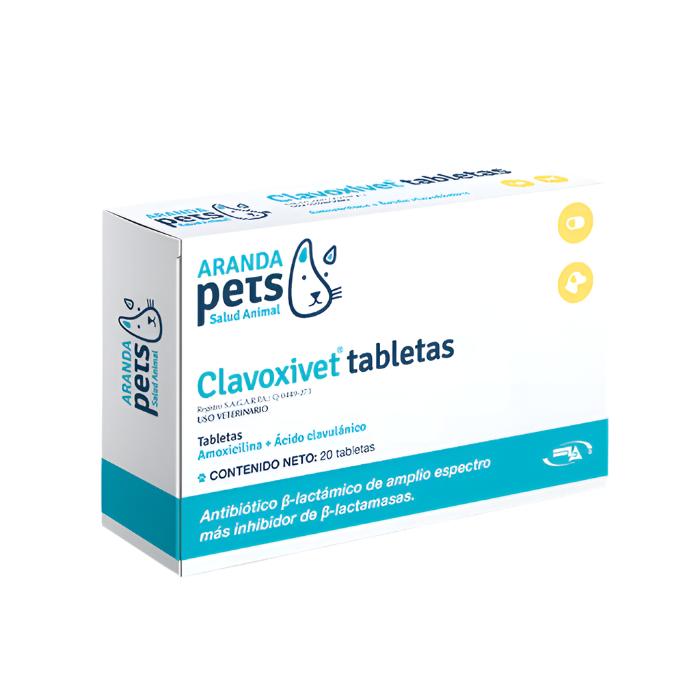 Clavoxivet 20 Tabletas
