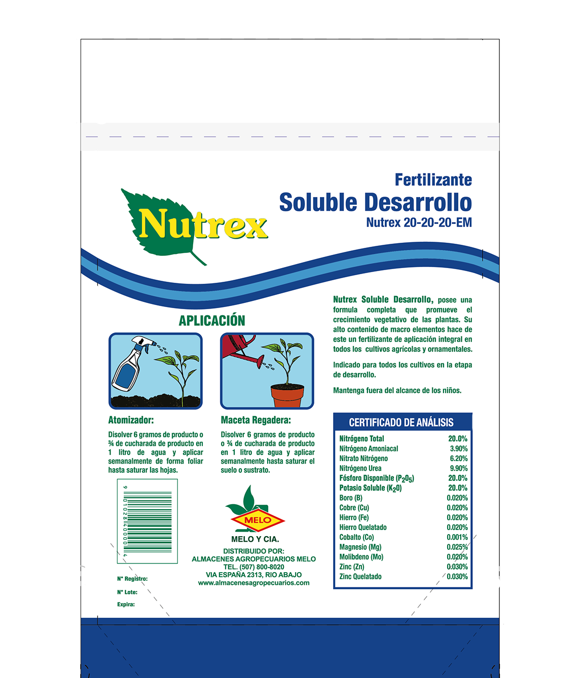 Abono Desarrollo 20-20-20 5 Lb