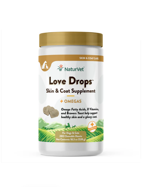 Vitaminas NaturVet para Perros y Gatos 200 unidades