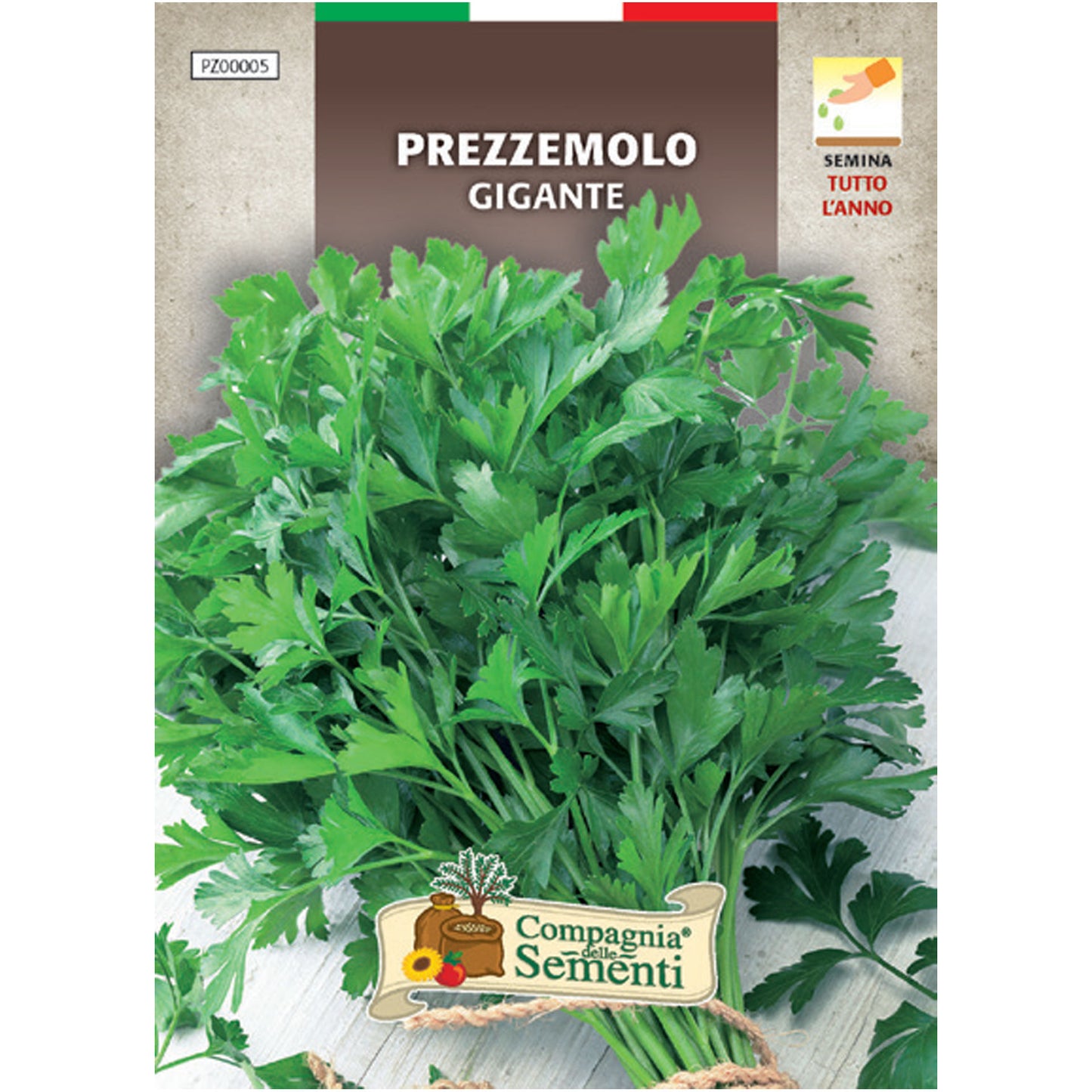 Sobre Semilla Perejil Gigante Italia