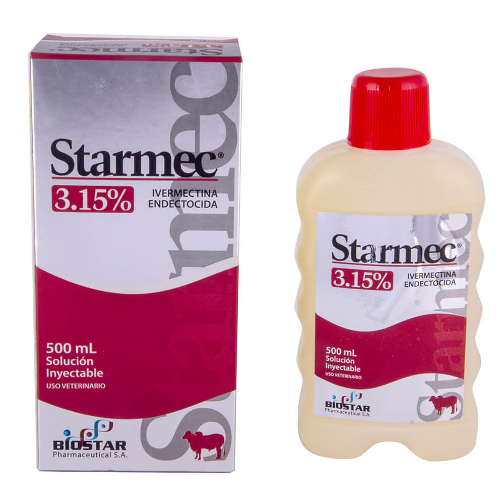Starmec Ivermectina 3.15% INY 500ML