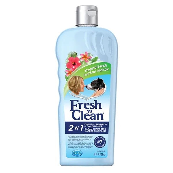 Shampoo y Acondicionador Fresh & Clean de Avena 18 Oz