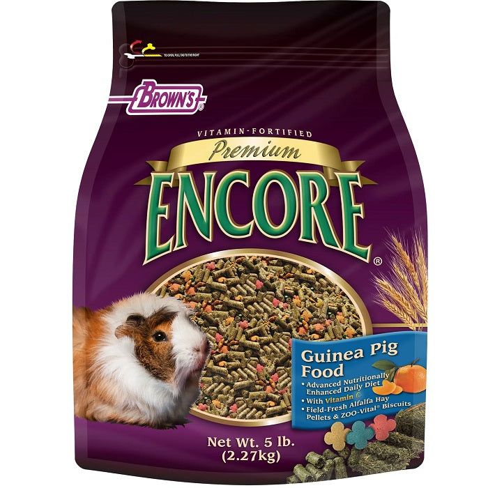 Alimento Browns Encore Premium Cobayo 5 Lb