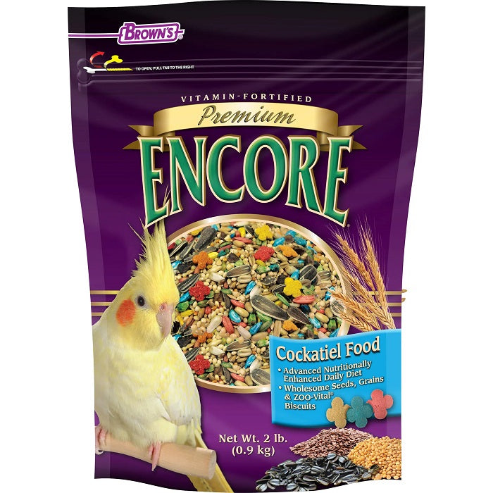 Alimento Browns Encore Premium para Cacatua