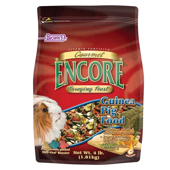 Alimento Browns Encore Gourmet Cobayo 4Lb