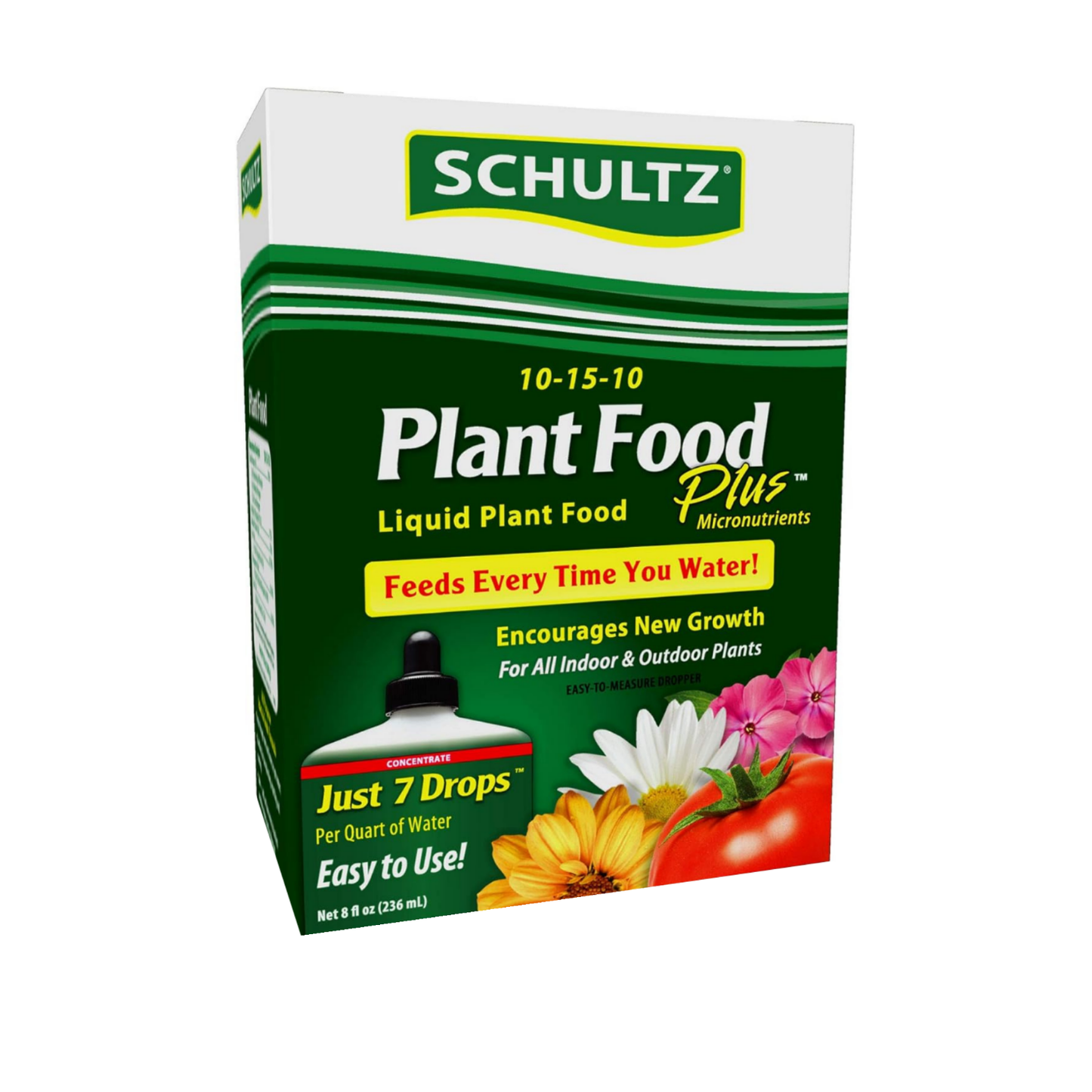 Fertilizante Schultz Plantas 10-15-10 8Oz