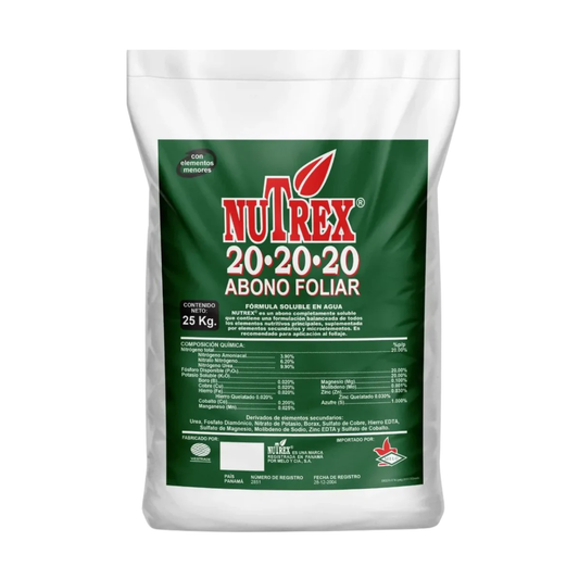 Abono Nutrex 20-20-20