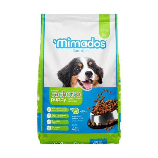 Alimento Seco Mimados Para Cachorros-  4Kg