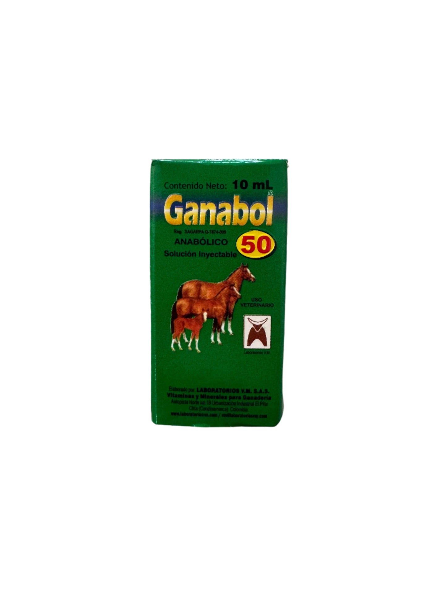 Ganabol 50% INY. 10 ML