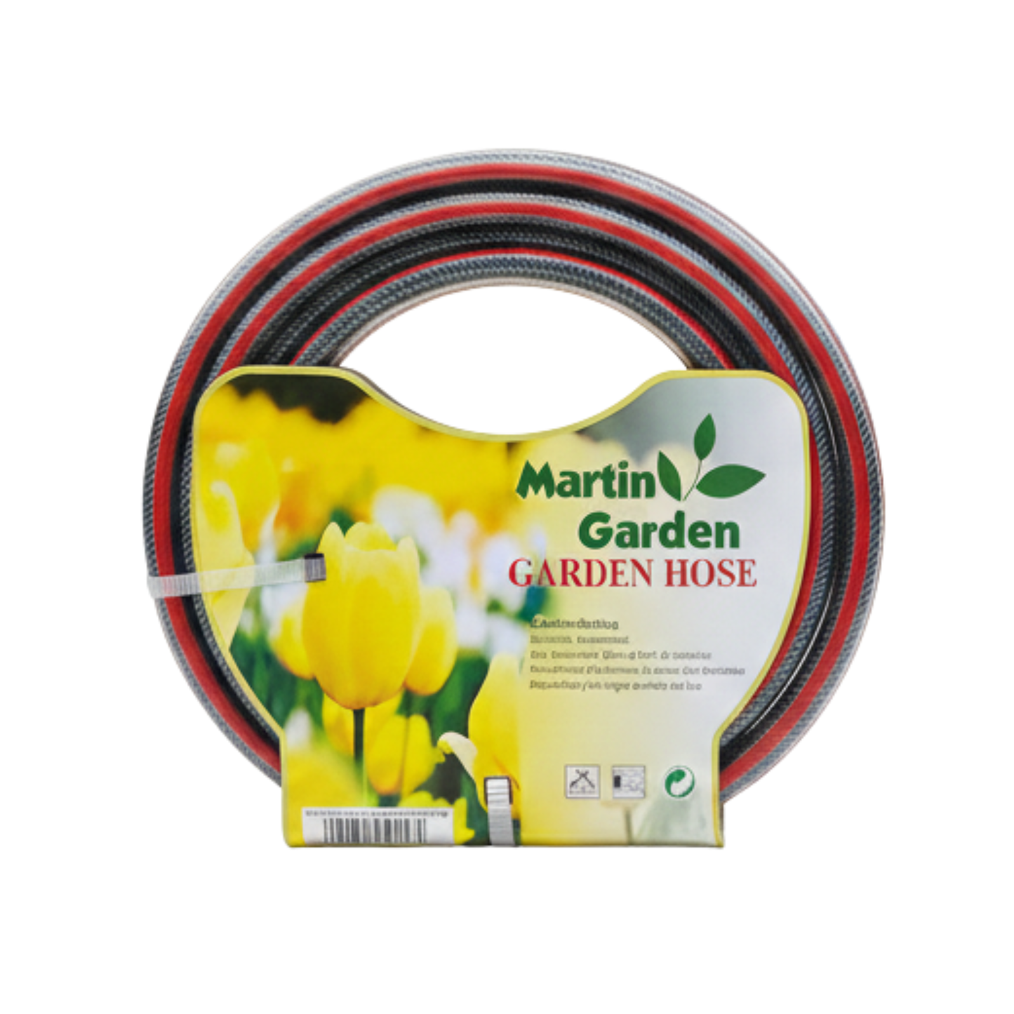 Manguera Martin Garden 3/4" x 100'rojo/negro