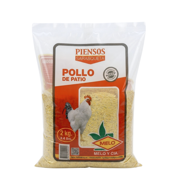 Pienso pollo de patio 2 Kg