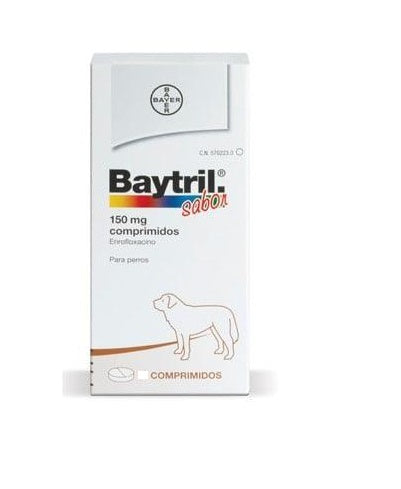 Baytril 150 Mg 1 Tableta