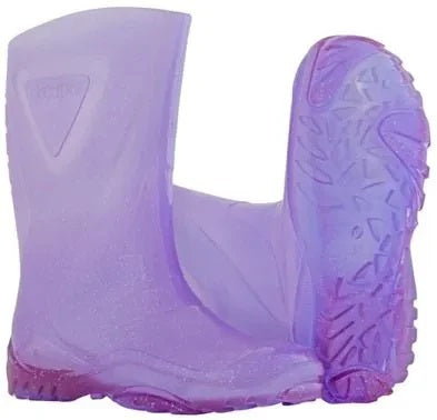 Bota PVC lila cristal #35