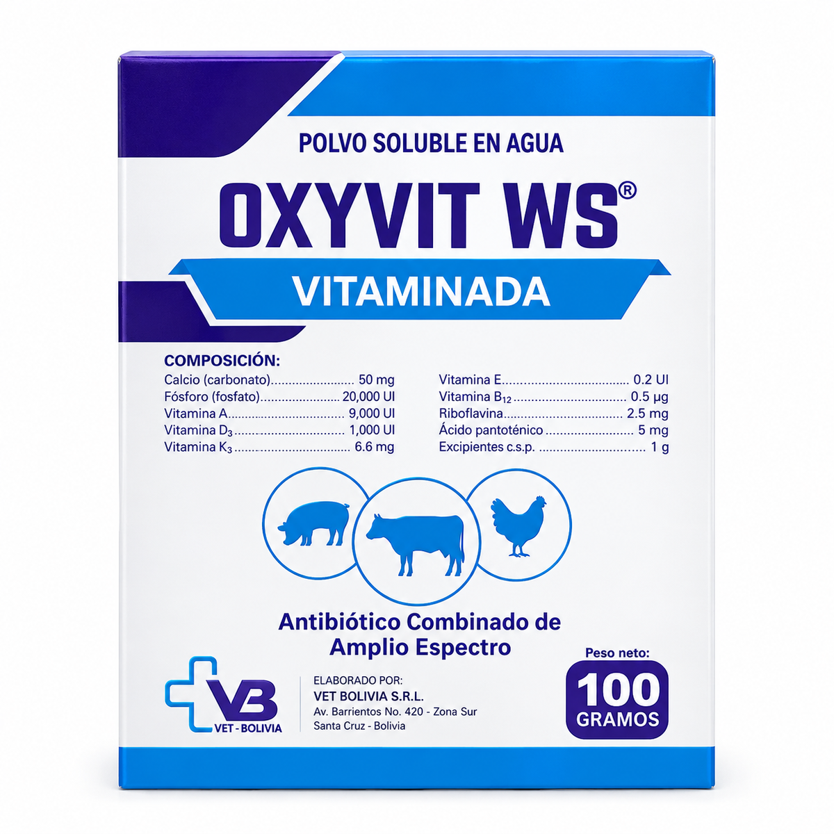 Oxyvit 100 gramos