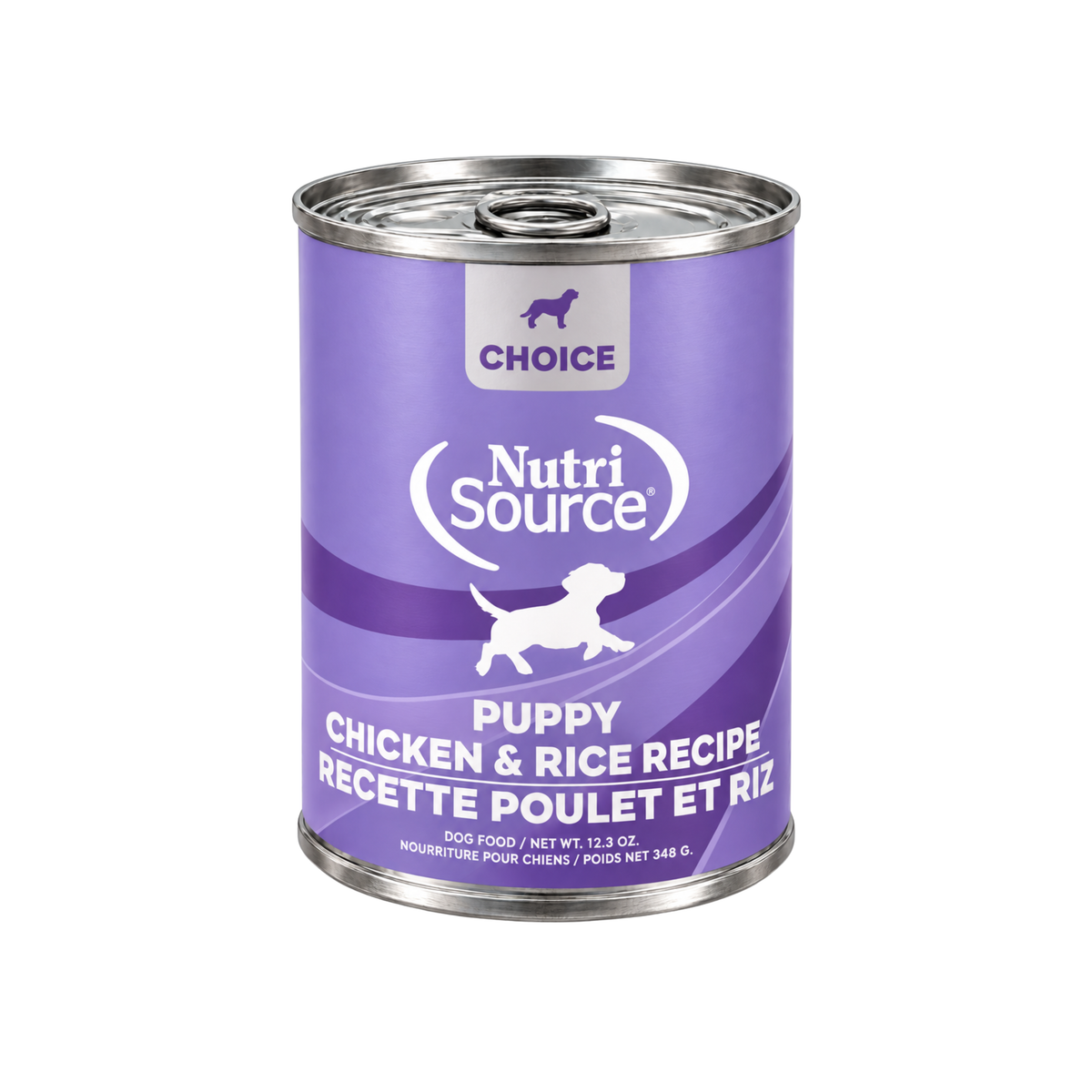 Alimento NutriSource Lata Cachorro Pollo y Arroz 12.3OZ
