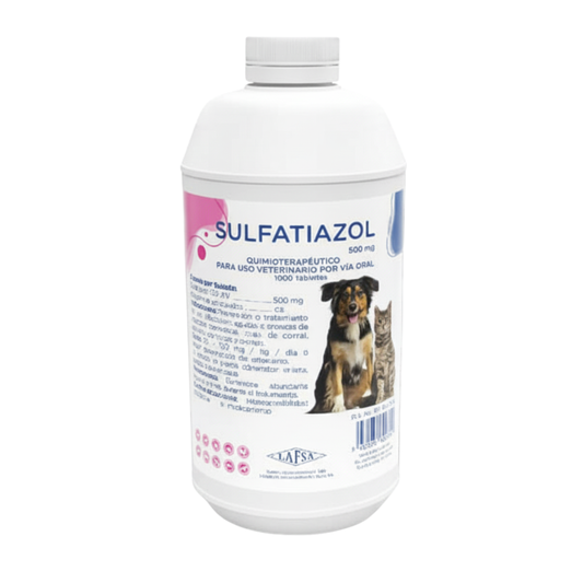 Sulfatiazol 500 MG/ 300 Tabs