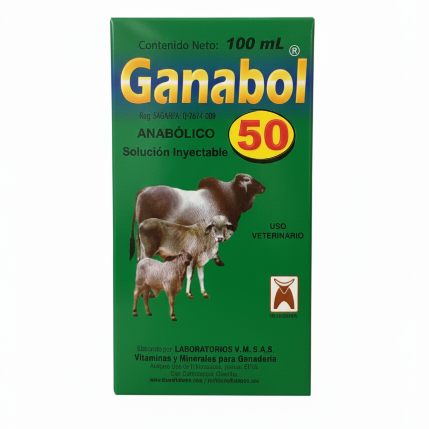 Ganabol 50% INY. 100 ML