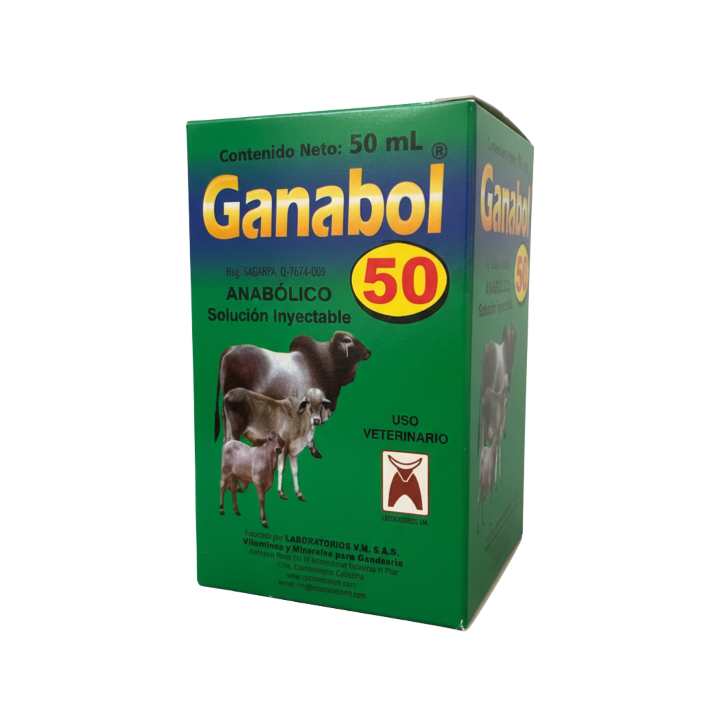 Ganabol 50% Iny. 50ML