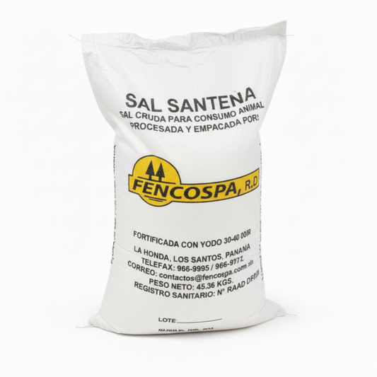 Sal Ganadera Cruda 90% 100 Lbs