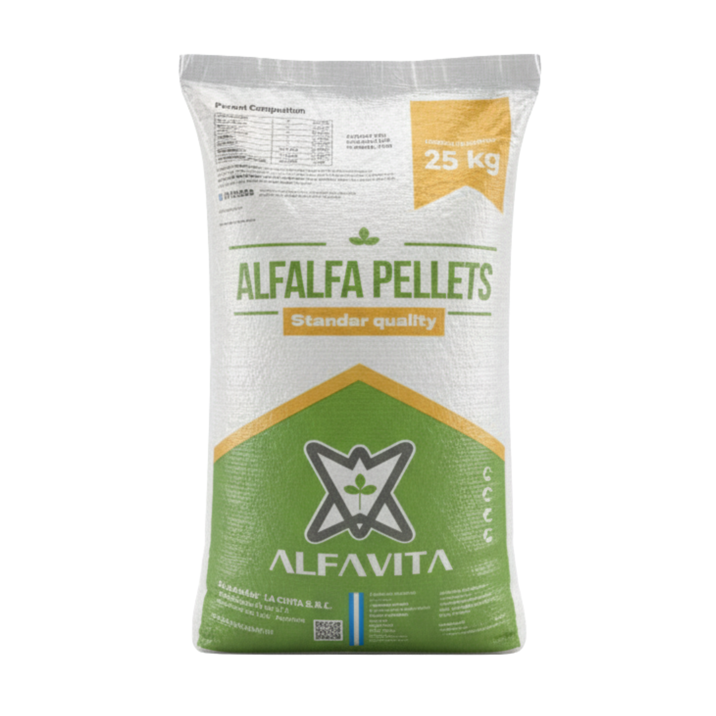 Alfalfa En Pellets 25 Kilos