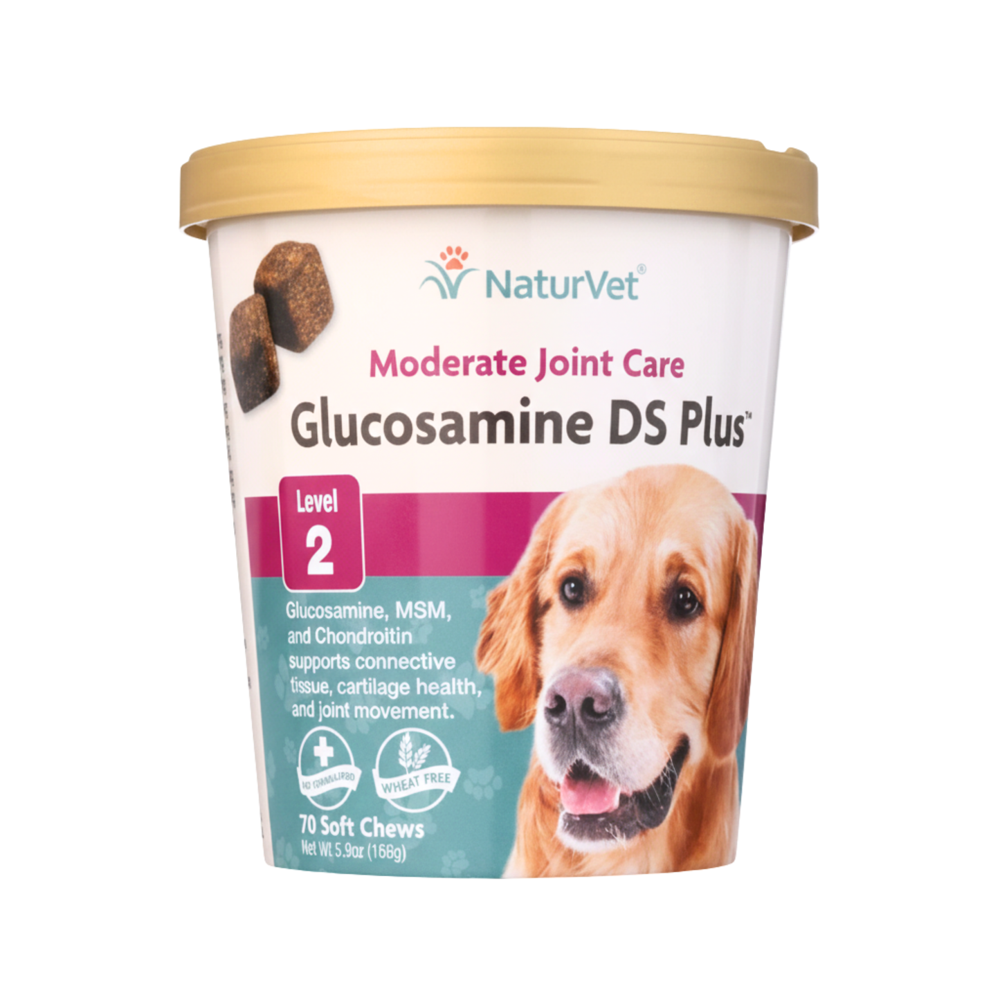 Vitaminas NaturVet Glucosamina Masticable Nivel 2