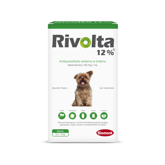 Rivolta 12 % x 0.25 ML / Pipeta Perros
