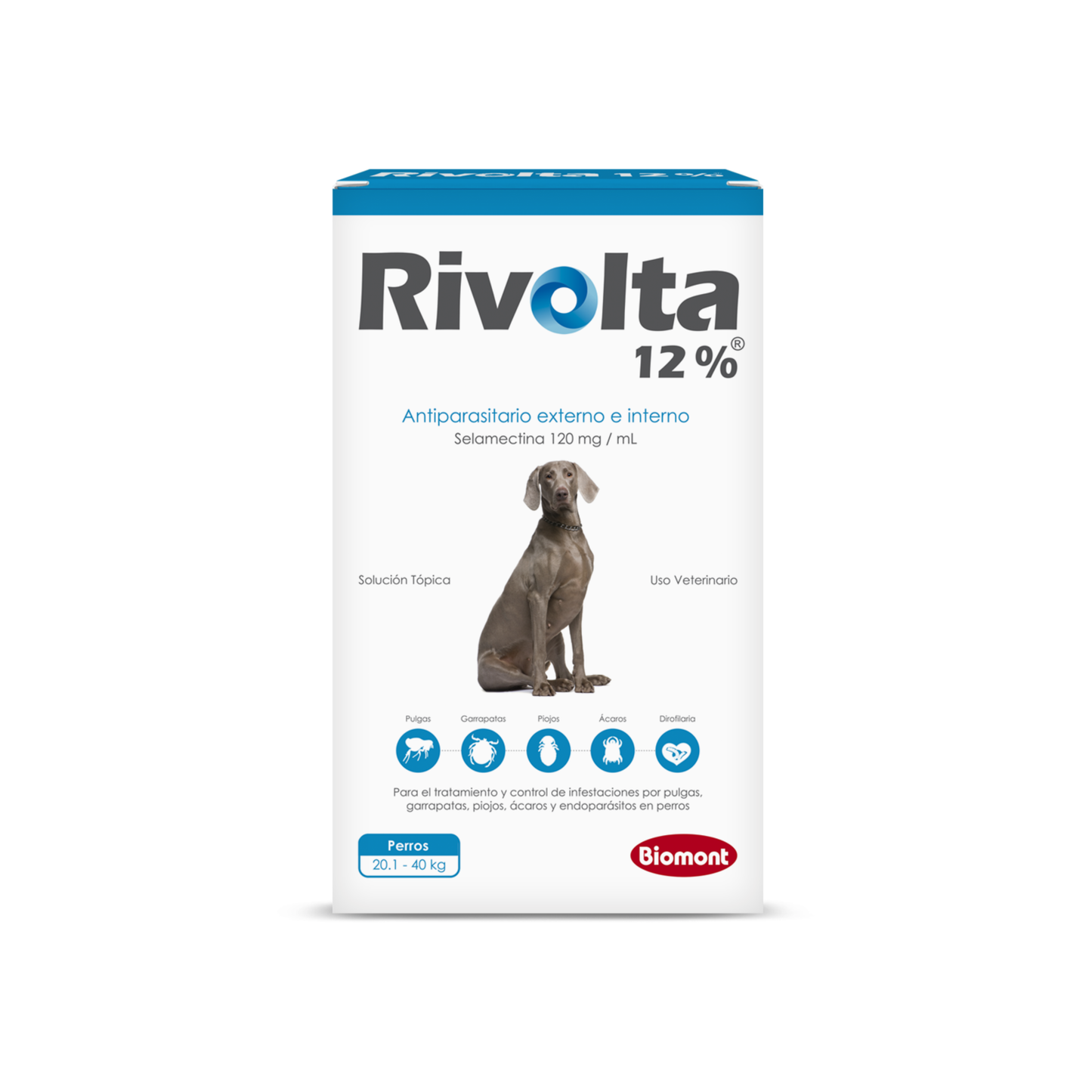 Rivolta 12 % x 2.0 ML / Pipeta Perros