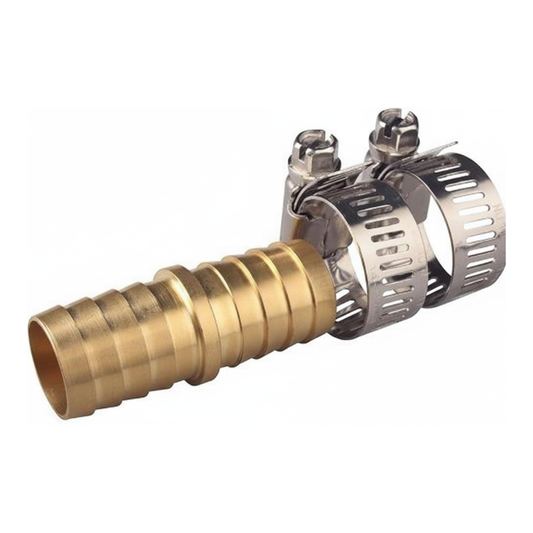 Empalme Con Abrazadera para Manguera 5/8