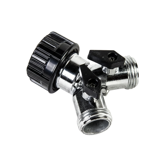 Conector en Y Para Manguera de Metal