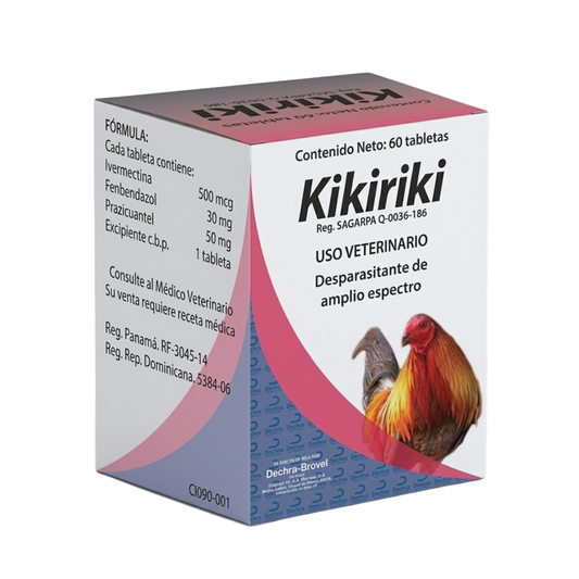 Kiki-Riki Caja de 60 Tabletas